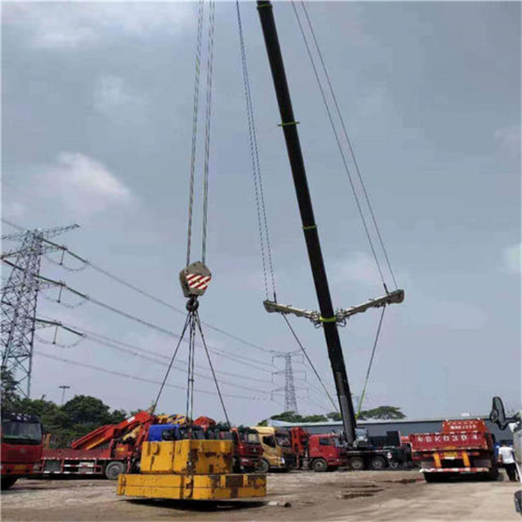 文教镇风电设备吊装